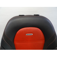 2018 Mercedes W205 C63 Sedan seat cushion, back, left front, black / red, AMG