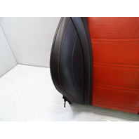 2018 Mercedes W205 C63 Sedan seat cushion, back, left front, black / red, AMG