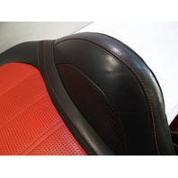 2018 Mercedes W205 C63 Sedan seat cushion, back, left front, black / red, AMG