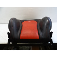2018 Mercedes W205 C63 Sedan seat cushion, back, left front, black / red, AMG