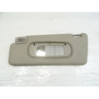 04 Mercedes R230 SL500 sun visor, left, alpaca gray 2308100510