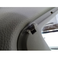 04 Mercedes R230 SL500 sun visor, left, alpaca gray 2308100510