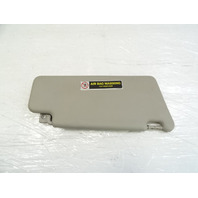 04 Mercedes R230 SL500 sun visor, left, alpaca gray 2308100510