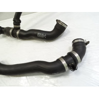 04 Mercedes R230 SL500 hose set, radiator coolant, lower and upper hose, 2305010282, 2305012182