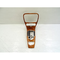 04 Mercedes R230 SL500 center console, wood trim, w/ashtray, 2306801539, walnut