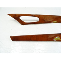 04 Mercedes R230 SL500 trim set, door panel wood, right and left, 2307200222, 2307200122