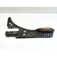 04 Mercedes R230 SL500 cover, left flap trim, 2306901141, black, SL600 SL65
