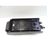 04 Mercedes R230 SL500 center console armrest storage 2306800050 black/gray