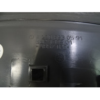 04 Mercedes R230 SL500 trim, trunk left side, 2306930591 gray