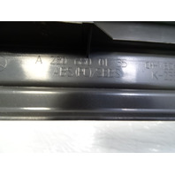 04 Mercedes R230 SL500 trim, door step sill, left inner, 2306800135 dark gray
