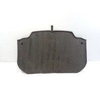 04 Mercedes R230 SL500 trunk carpet liner cover, center, gray