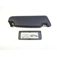 96 Mercedes R129 SL500 sunvisor, royal blue, left