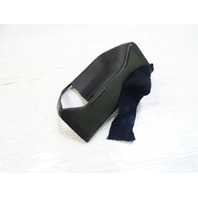 96 Mercedes R129 SL500 trim, by seat release handle, left, 1299190920, blue