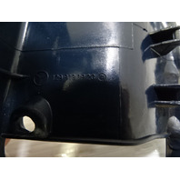 96 Mercedes R129 SL500 trim, by seat release handle, left, 1299190920, blue