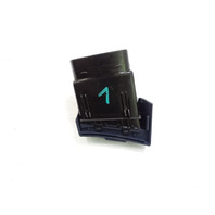 96 Mercedes R129 SL500 dash air vent, left, blue 1298300154