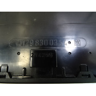 96 Mercedes R129 SL500 dash air vent, center, black 1298300354
