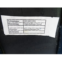 96 Mercedes R129 SL500 shelf, behind seats, blue 1296801391