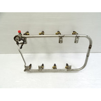 96 Mercedes R129 SL500 fuel rail w/ injectors, set of 8, 0000788323