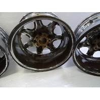 96 Mercedes R129 SL500 wheels set, chrome, 16x7.5 ET26, aftermarket