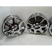 96 Mercedes R129 SL500 wheels set, chrome, 16x7.5 ET26, aftermarket