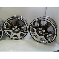 96 Mercedes R129 SL500 wheels set, chrome, 16x7.5 ET26, aftermarket