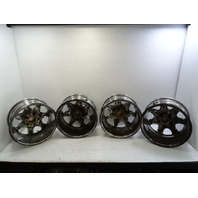 96 Mercedes R129 SL500 wheels set, chrome, 16x7.5 ET26, aftermarket
