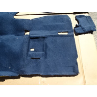 96 Mercedes R129 SL500 carpet, interior, floor, royal blue 1296801040 1296800940