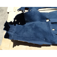 96 Mercedes R129 SL500 carpet, interior, floor, royal blue 1296801040 1296800940