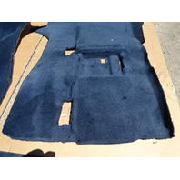 96 Mercedes R129 SL500 carpet, interior, floor, royal blue 1296801040 1296800940