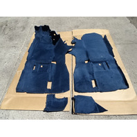 96 Mercedes R129 SL500 carpet, interior, floor, royal blue 1296801040 1296800940