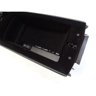 04 Mercedes R230 SL500 center console armrest storage 2306800050 black/gray