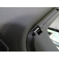 04 Mercedes R230 SL500 sunvisor, left 2308170320 alpaca gray