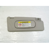 04 Mercedes R230 SL500 sunvisor, right 2308170320 alpaca gray