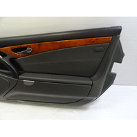 04 Mercedes R230 SL500 door panel, right, black/gray