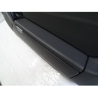 04 Mercedes R230 SL500 door panel, right, black/gray