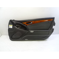 04 Mercedes R230 SL500 door panel, right, black/gray