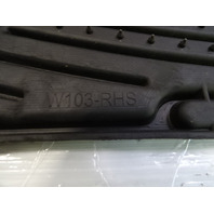 04 Mercedes R230 SL500 floor mats, all weather, rubber weathertech, W103-RHS, W103-LHS