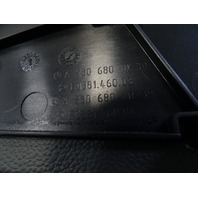04 Mercedes R230 SL500 trim, center console side right, 2306801039 dark gray