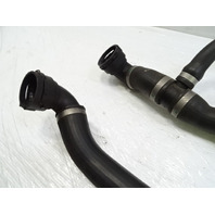 04 Mercedes R230 SL500 hose set, radiator coolant, lower and upper hose, 2305010282, 2305012182