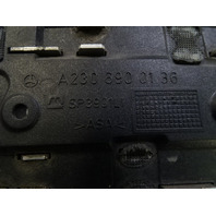 04 Mercedes R230 SL500 grill, fender, left 2306900136