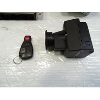 04 Mercedes R230 SL500 engine ignition ecu computer key fob & shifter 1131535479 keyless go