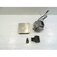 04 Mercedes R230 SL500 engine ignition ecu computer key fob & shifter 1131535479 keyless go