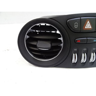 04 Mercedes R230 SL500 ac vent, dash, center, black, 2308300054 SL500 SL600 SL65