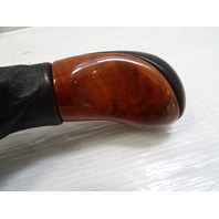 04 Mercedes R230 SL500 gear shift knob, black w/wood 2302671710