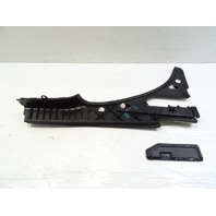04 Mercedes R230 SL500 cover, right flap trim, 2306901241, black SL600 SL65