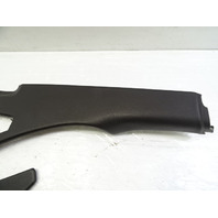 04 Mercedes R230 SL500 cover, left flap trim, 2306901141, black, SL600 SL65