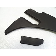 04 Mercedes R230 SL500 cover, left flap trim, 2306901141, black, SL600 SL65