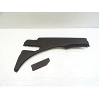 04 Mercedes R230 SL500 cover, left flap trim, 2306901141, black, SL600 SL65