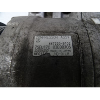 04 Mercedes R230 SL500 AC compressor 447220-9102 7SEU17C