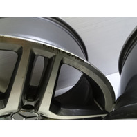 04 Mercedes R230 SL500 wheels, set of 4, AMG style aftermarket, staggered, 8.5x18, 9.5x18 ET35
